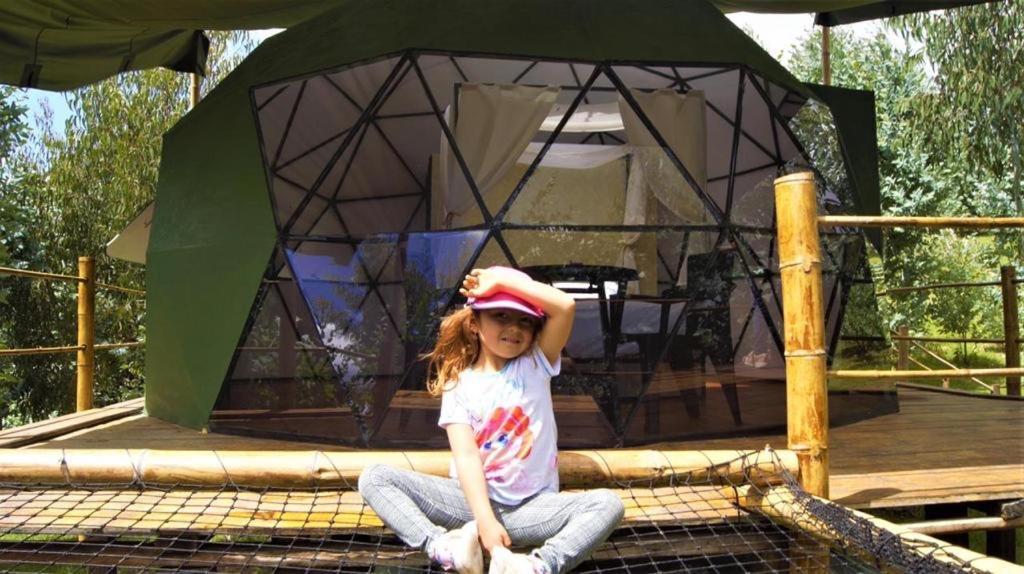 מלון Zipaquirá Reserva Catedral Glamping מראה חיצוני תמונה